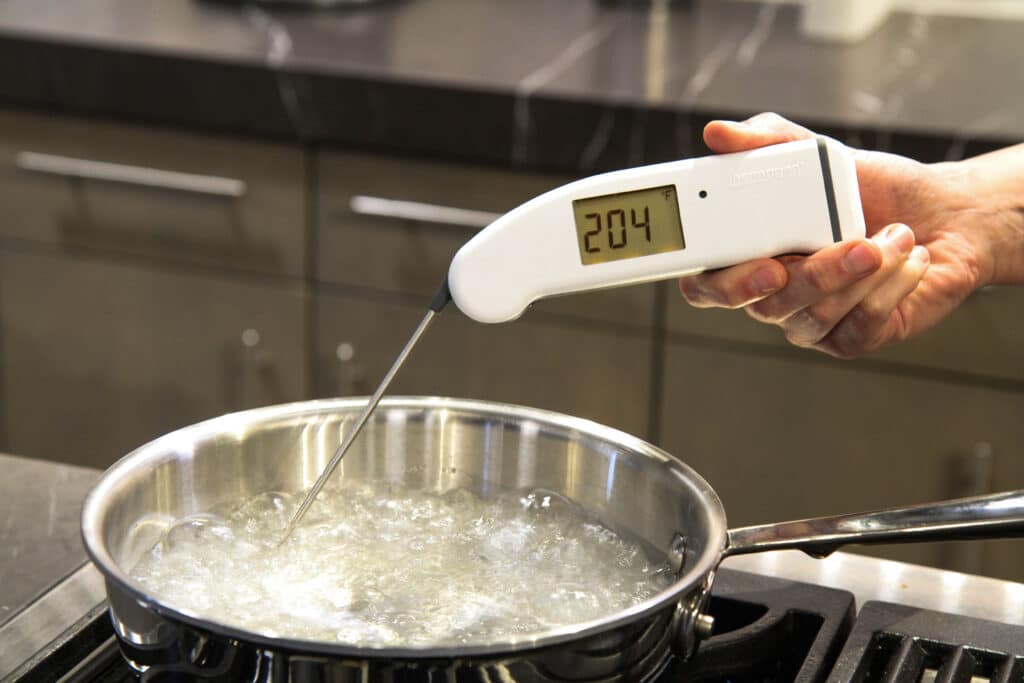 Thermometer Calibration with Boiling Water